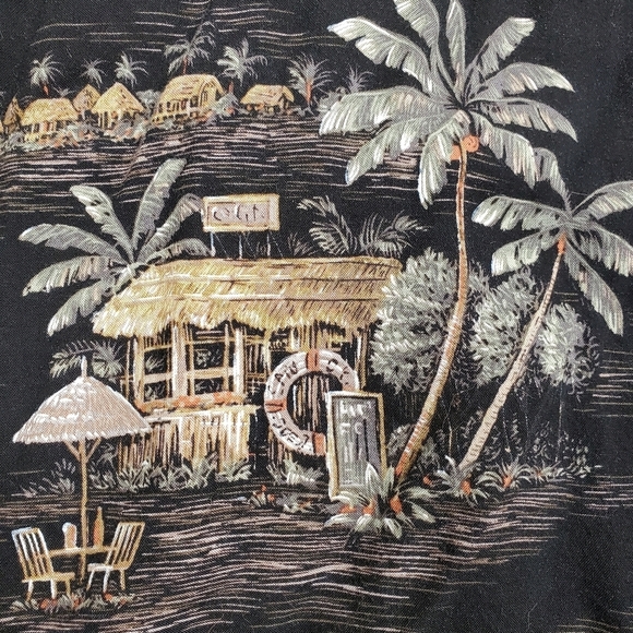 🤴👔🌴🥥🍺 Croft & Barrow Tropical Shirt - Picture 15 of 16